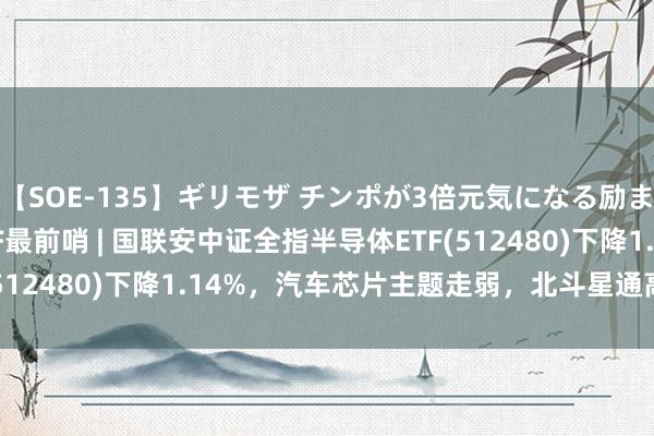 【SOE-135】ギリモザ チンポが3倍元気になる励ましセックス Ami ETF最前哨 | 国联安中证全指半导体ETF(512480)下降1.14%，汽车芯片主题走弱，北斗星通高涨3.18%