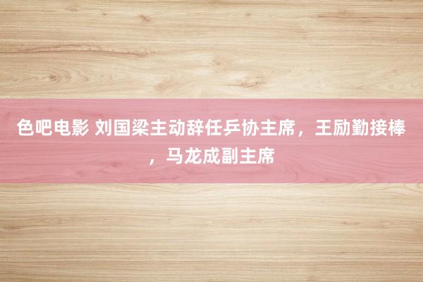 色吧电影 刘国梁主动辞任乒协主席，王励勤接棒，马龙成副主席