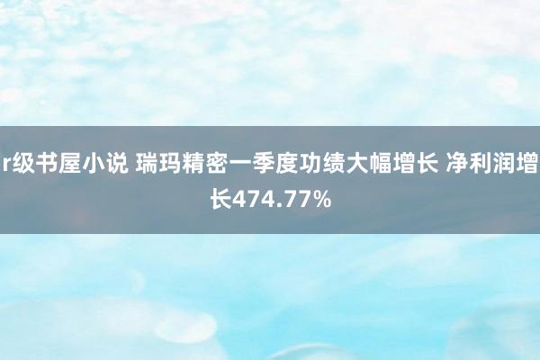 r级书屋小说 瑞玛精密一季度功绩大幅增长 净利润增长474.77%